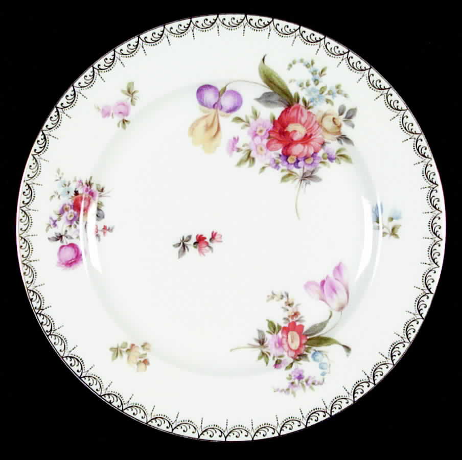 Meissen (White) Dinner Plate by Rosenthal - Continental-1