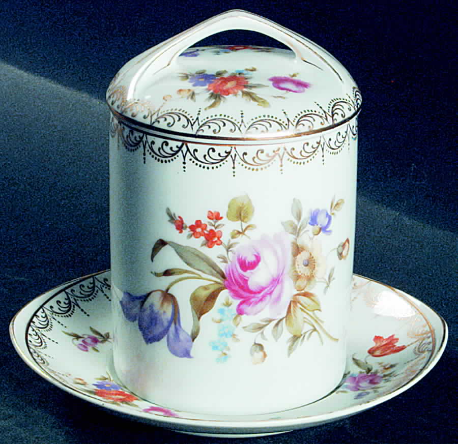 Meissen (White) (3 Pc) Condensed Milk Holder by Rosenthal - Continental-1