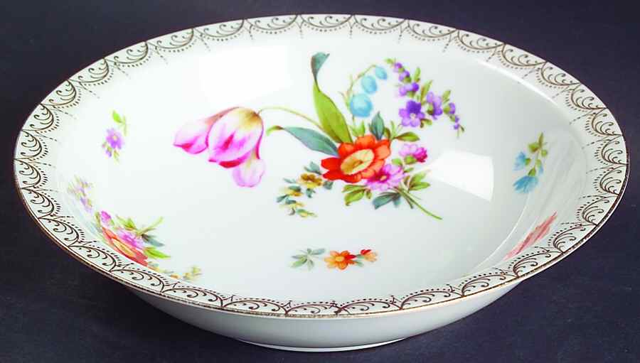 Meissen (White) Rim Cereal Bowl by Rosenthal - Continental-1