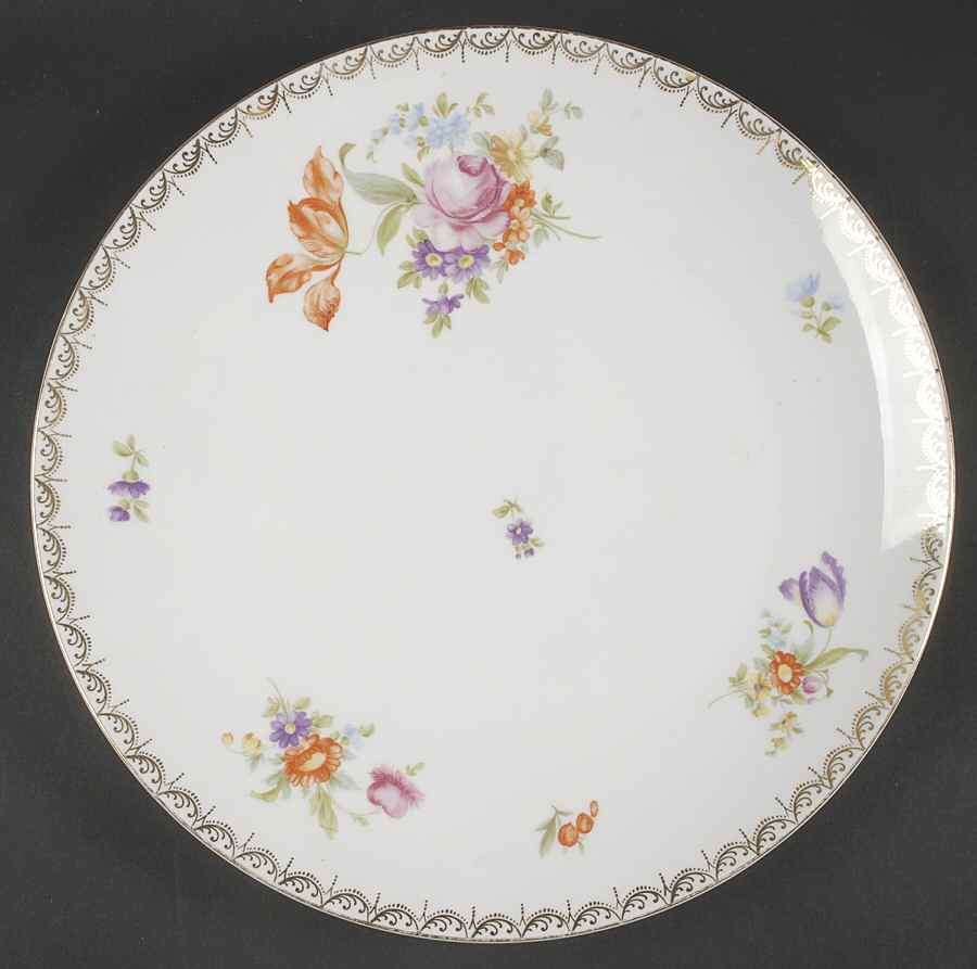 Meissen (White) 13" Chop Plate (Round Platter) by Rosenthal - Continental-1