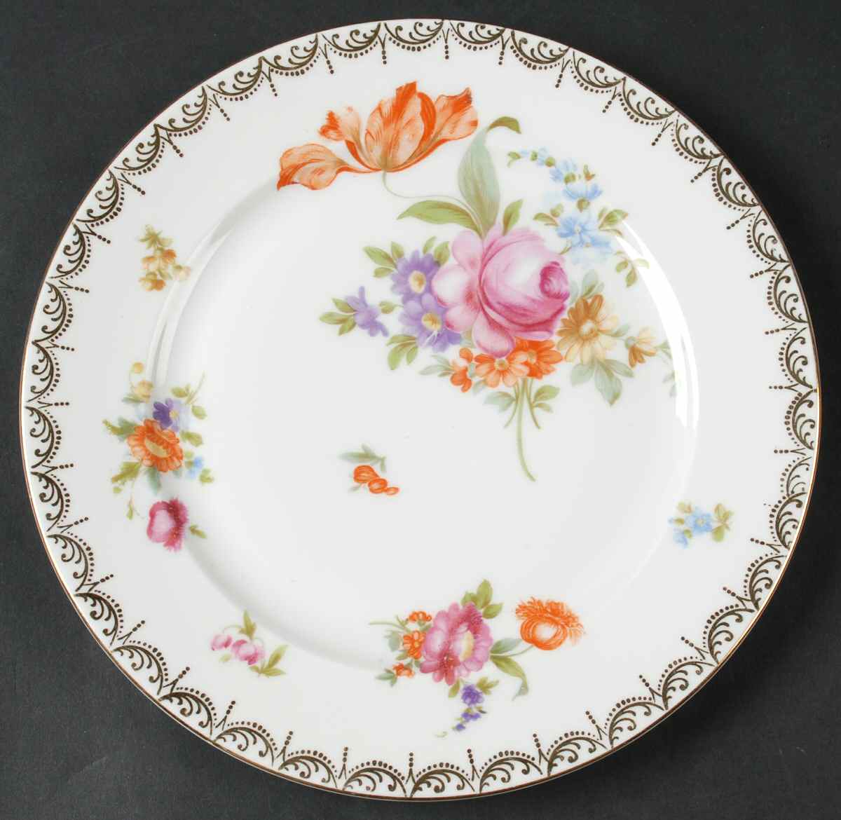Meissen (White) Salad Plate by Rosenthal - Continental-1