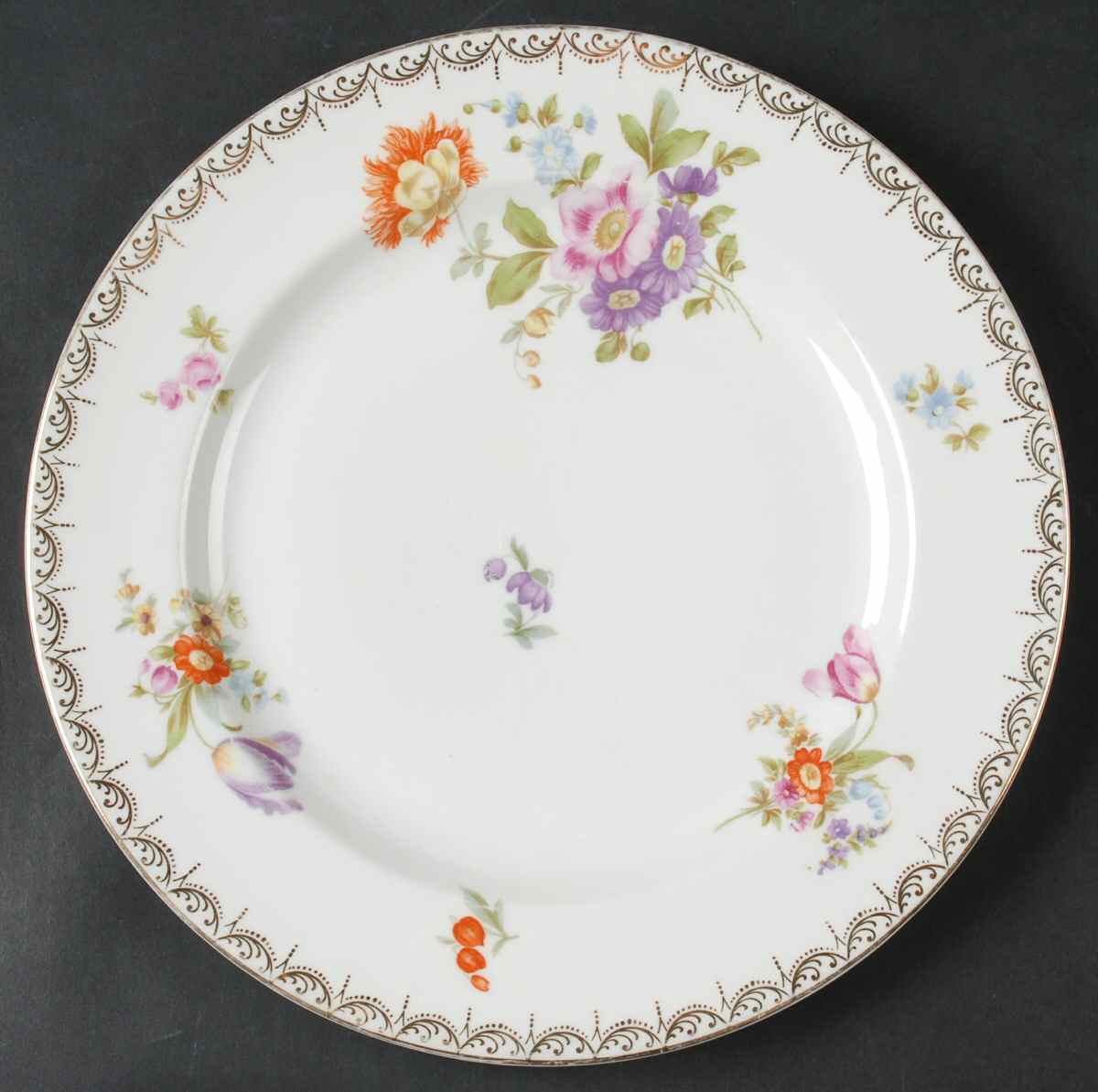Meissen (White) Dinner Plate by Rosenthal - Continental-1