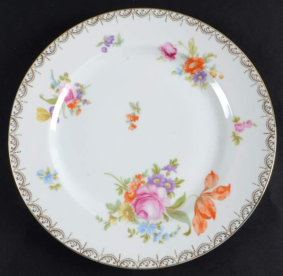 Meissen (White) Dinner Plate by Rosenthal - Continental-1