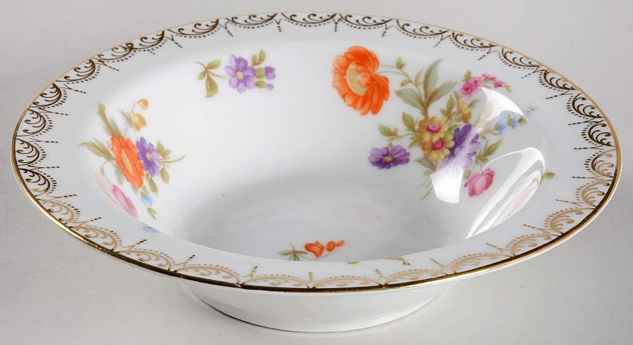Meissen (White) Rim Cereal Bowl by Rosenthal - Continental-1