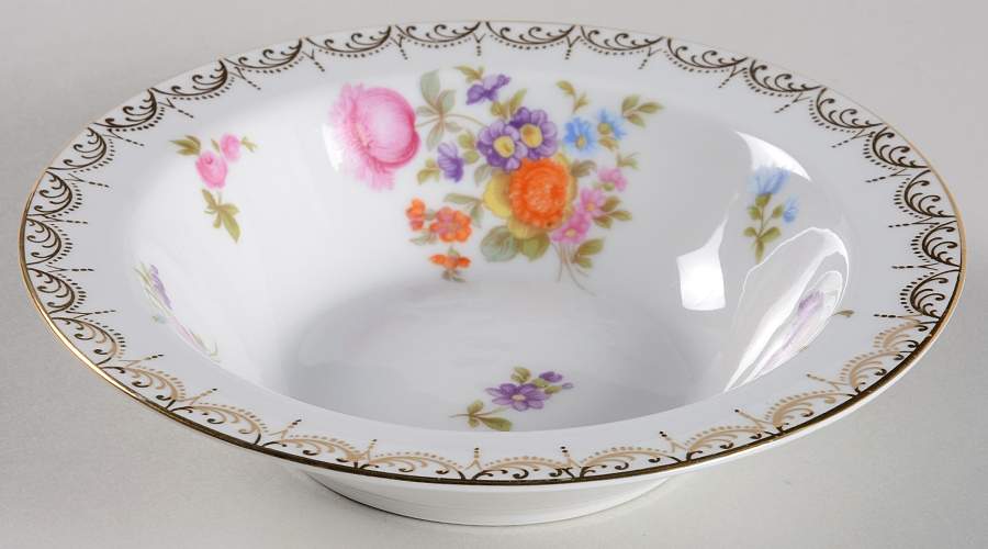 Meissen (White) Rim Cereal Bowl by Rosenthal - Continental-1
