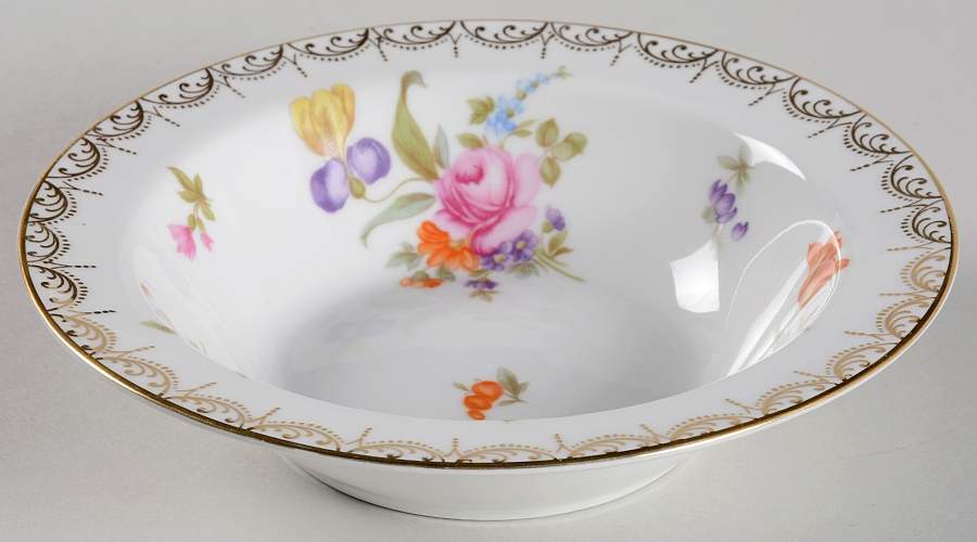 Meissen (White) Rim Cereal Bowl by Rosenthal - Continental-1