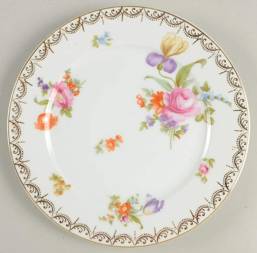 Meissen (White) Salad Plate by Rosenthal - Continental-1