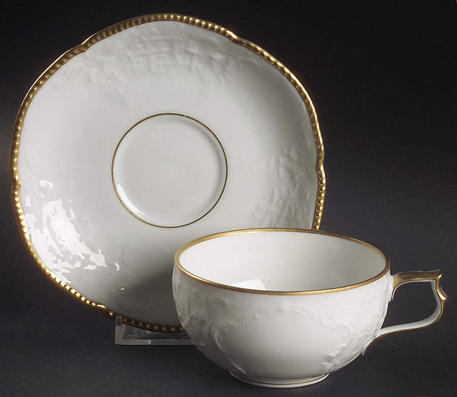 Michelle Flat Cup & Saucer Set by Rosenthal - Continental-1