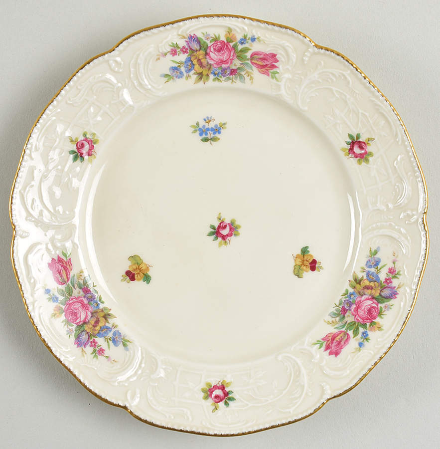 Minuet Cream (Sans Souci) Bread & Butter Plate by Rosenthal - Continental-1