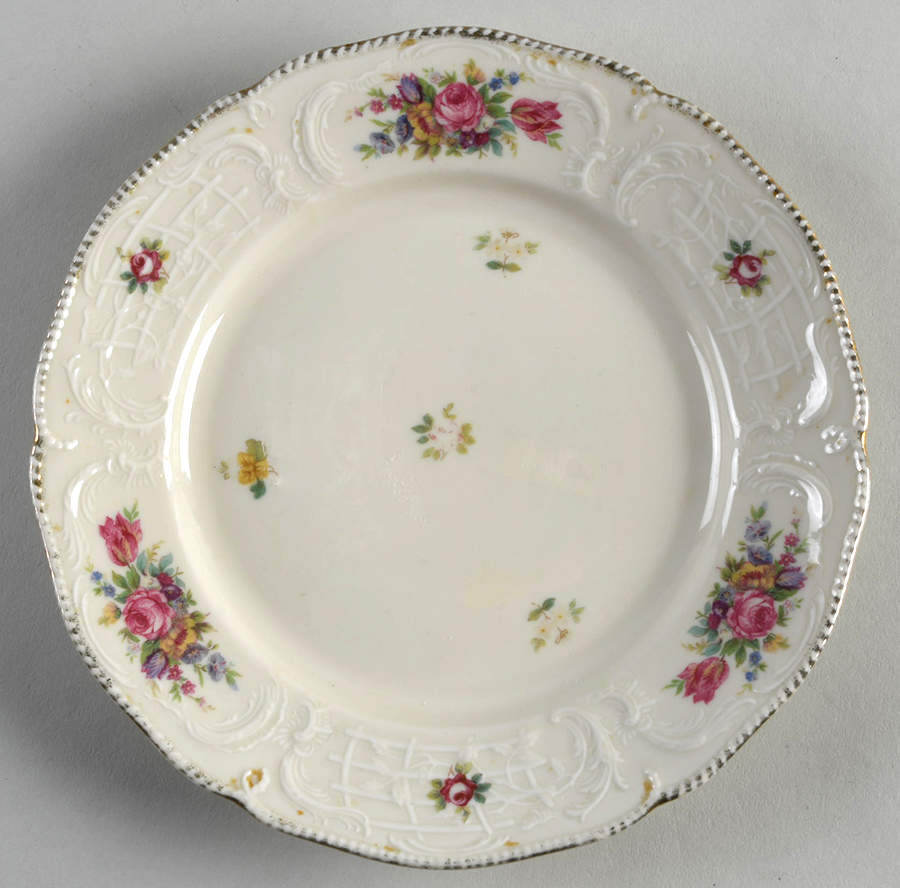 Minuet Cream (Sans Souci) Dessert/Pie Plate by Rosenthal - Continental-1