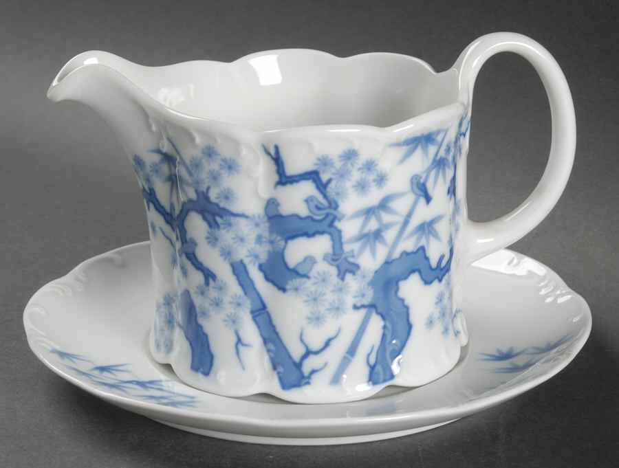 Ming Gravy Boat & Underplate by Rosenthal - Continental-1