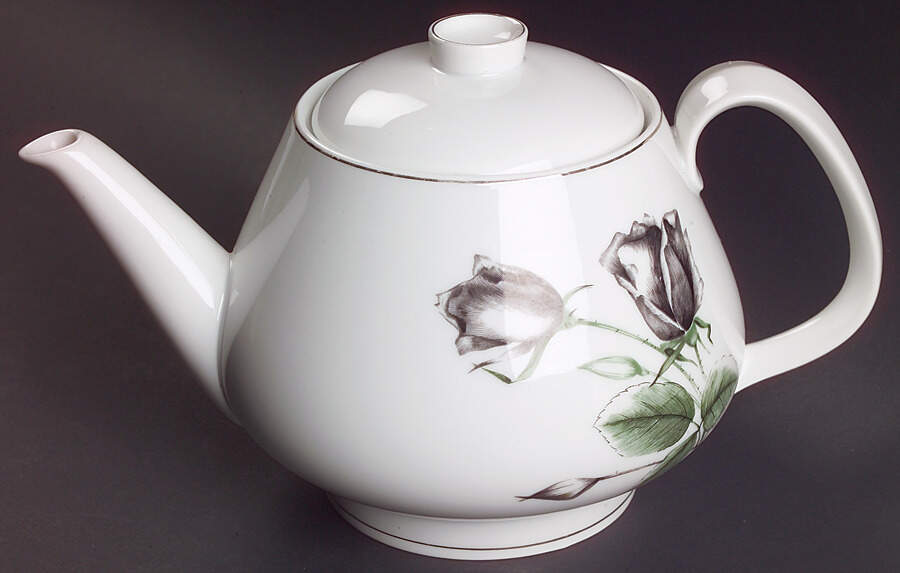 Midnight Rose Teapot & Lid by Rosenthal - Continental-1