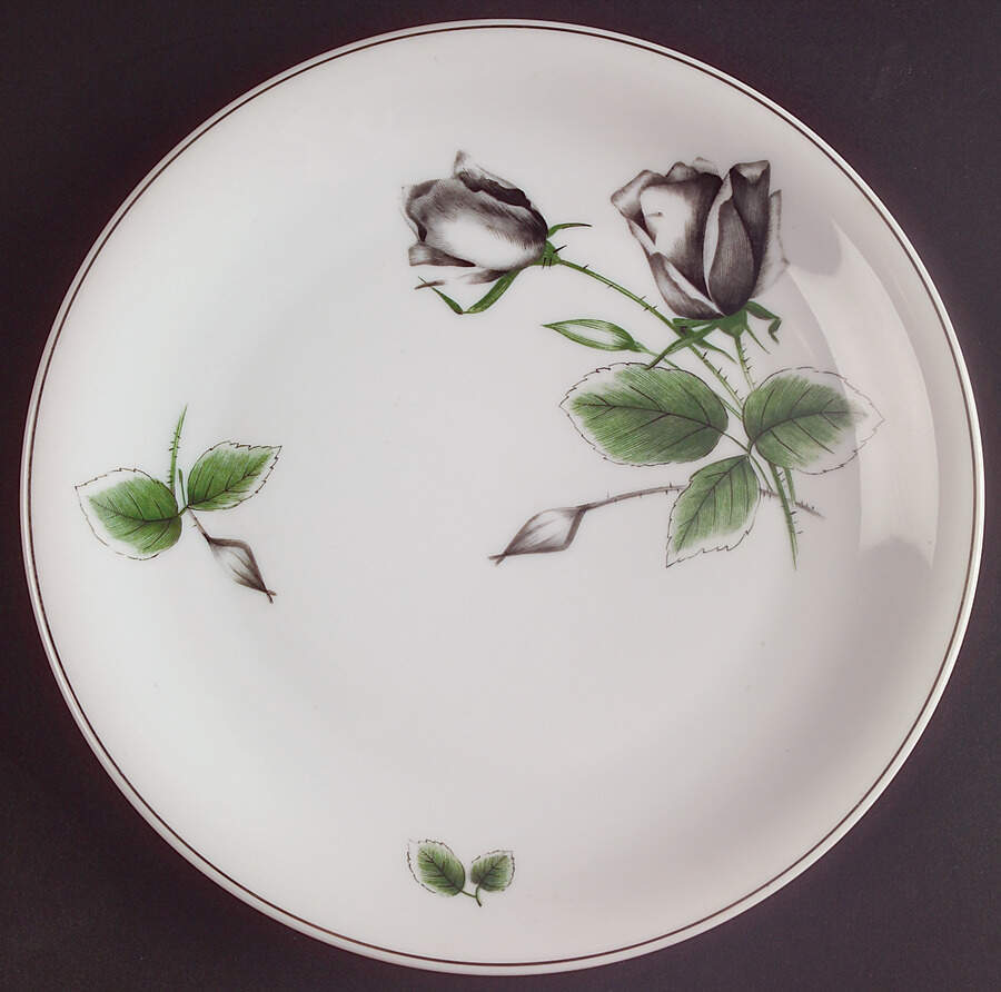 Midnight Rose Salad Plate by Rosenthal - Continental-1