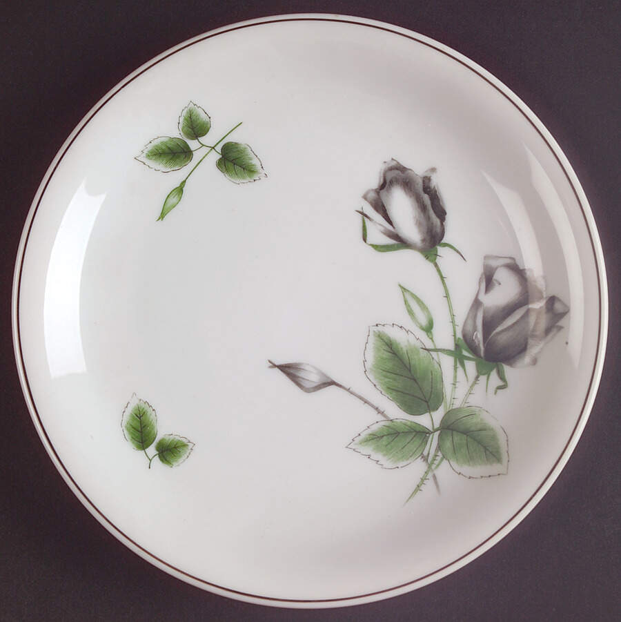 Midnight Rose Bread & Butter Plate by Rosenthal - Continental-1