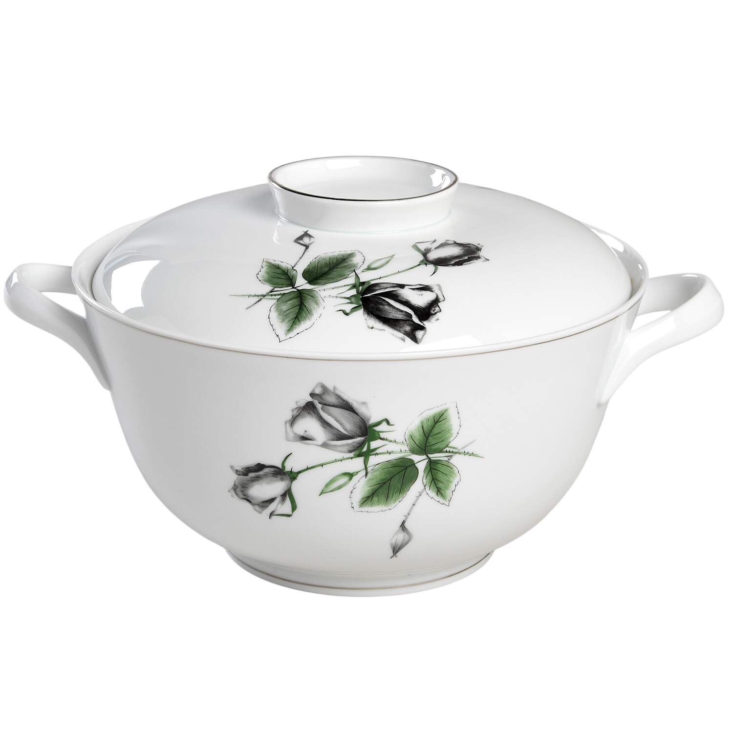 Midnight Rose Tureen &  Lid by Rosenthal - Continental-1