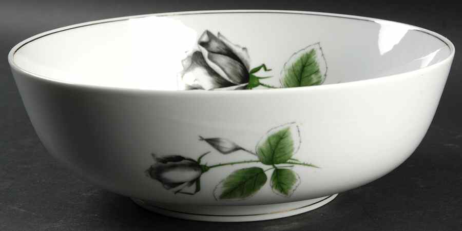 Midnight Rose 8" Round Vegetable Bowl by Rosenthal - Continental-1
