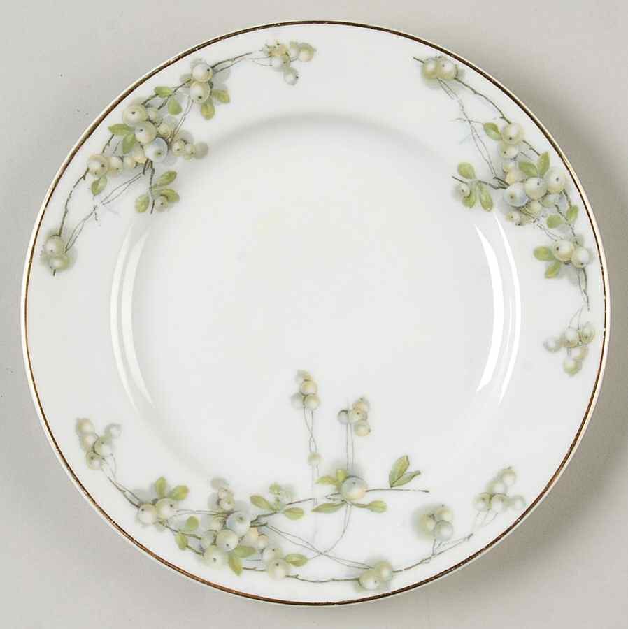 Mistletoe (Gold Trim) Bread & Butter Plate by Rosenthal - Continental-1