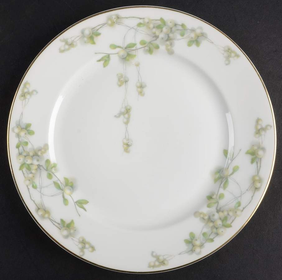 Mistletoe (Gold Trim) Salad Plate by Rosenthal - Continental-1