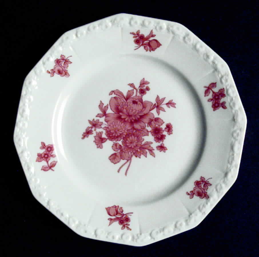 Monticello Orange Bread & Butter Plate by Rosenthal - Continental-1