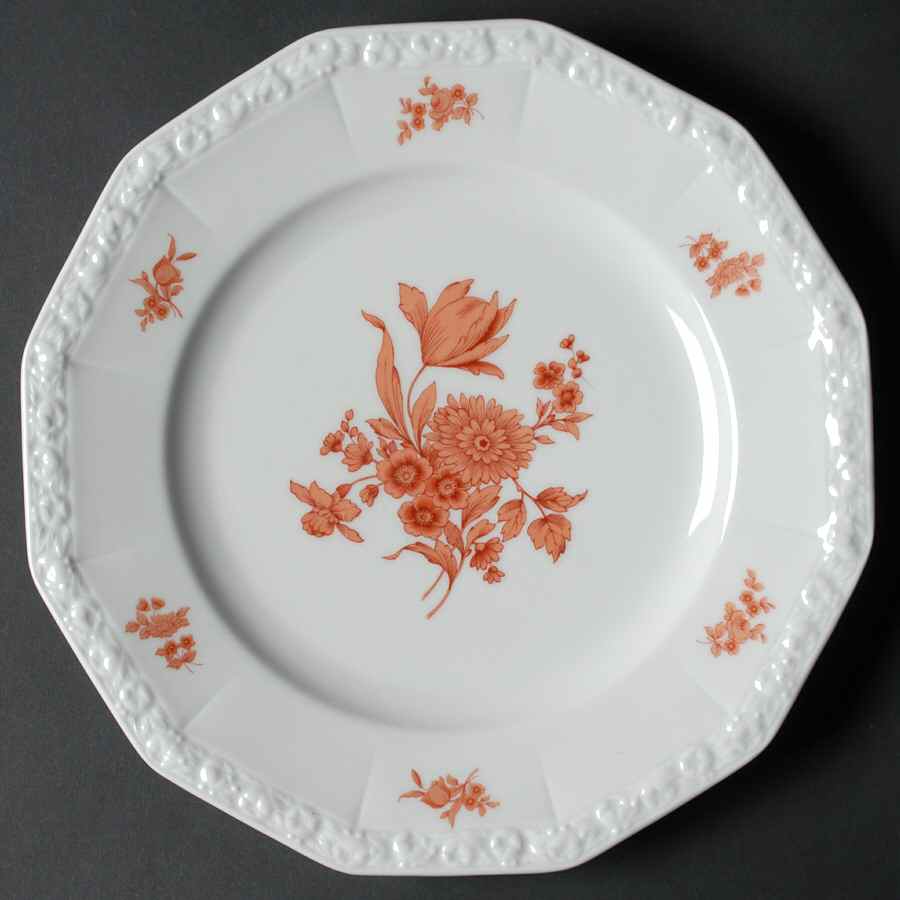 Monticello Orange Dinner Plate by Rosenthal - Continental-1