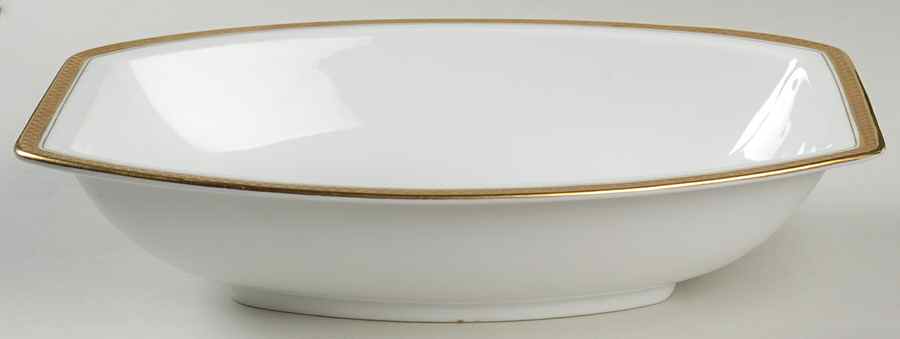 Monacco White 10" Oval Vegetable Bowl by Rosenthal - Continental-1