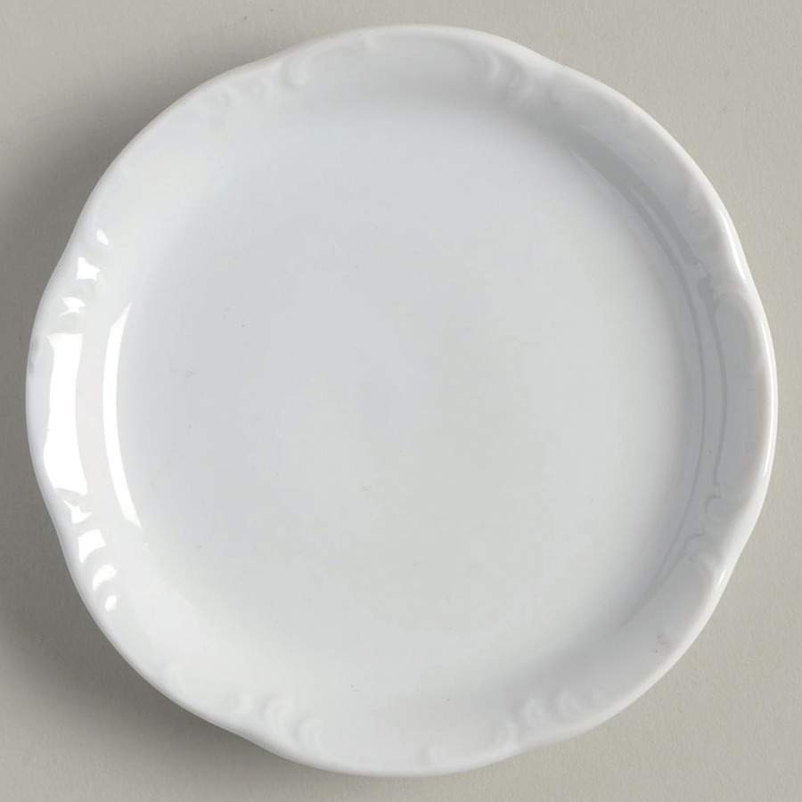 Monbijou (All White) Butter Pat by Rosenthal - Continental-1
