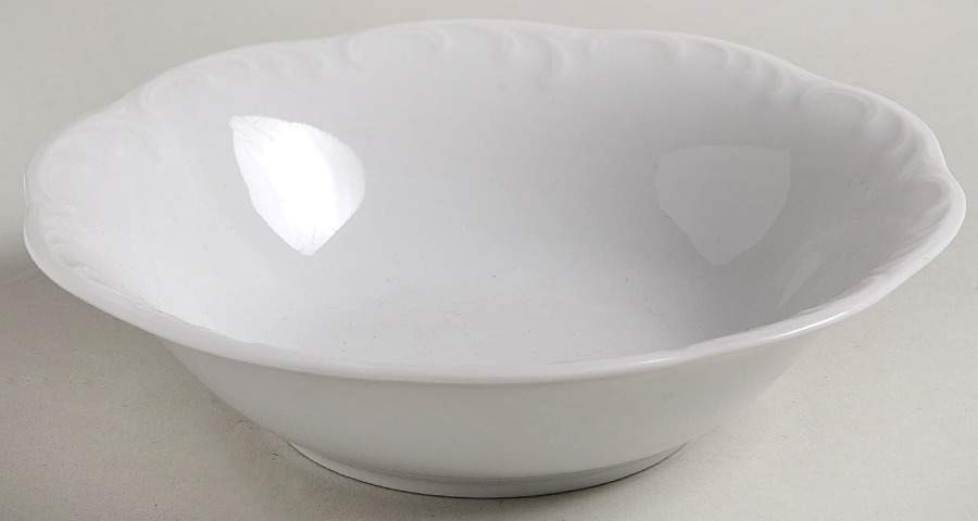 Monbijou (All White) Fruit/Dessert (Sauce) Bowl by Rosenthal - Continental-1