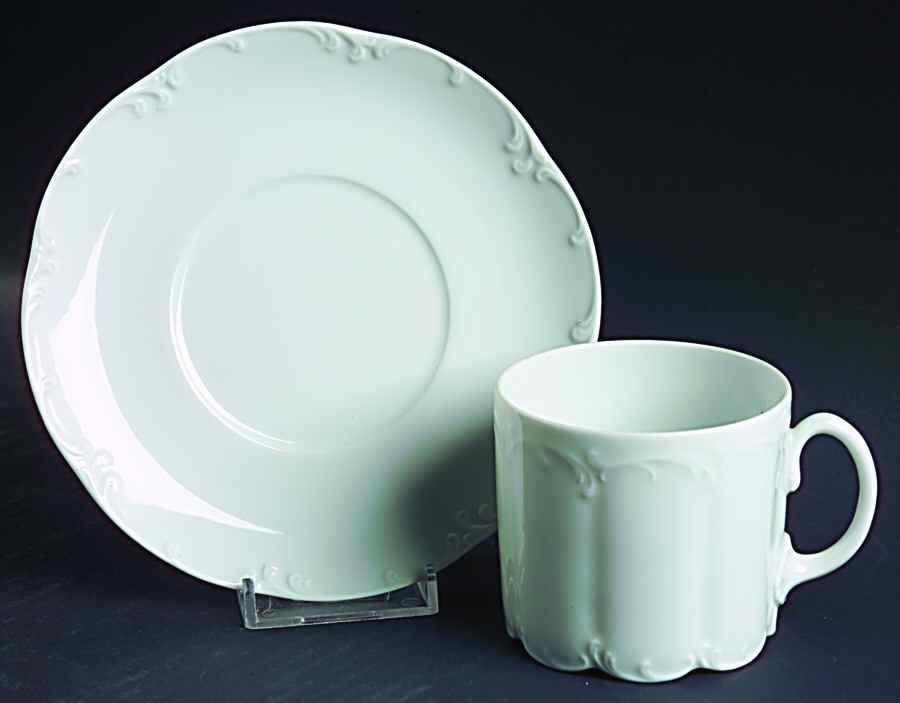 Monbijou Flat Cup & Saucer Set by Rosenthal - Continental-1