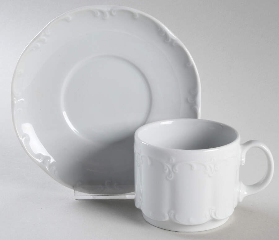 Monbijou (Restaurant) Flat Cup & Saucer Set by Rosenthal - Continental-1