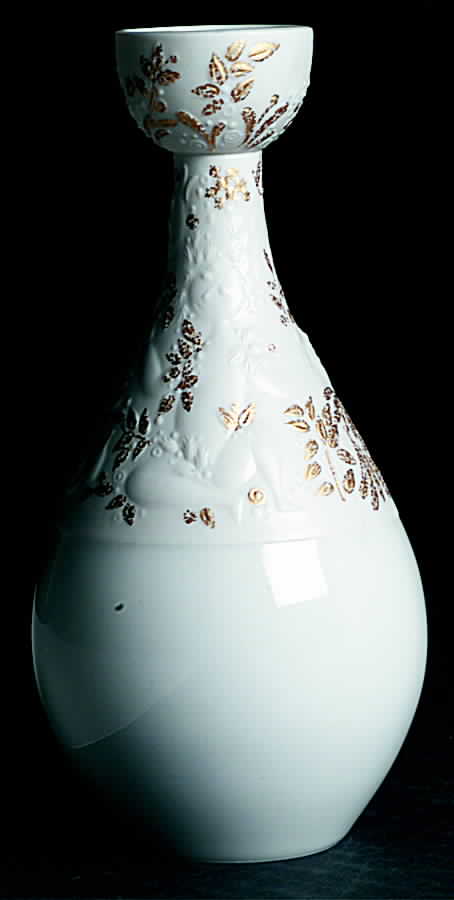 Monogramstanos Single Light Candlestick by Rosenthal - Continental-1