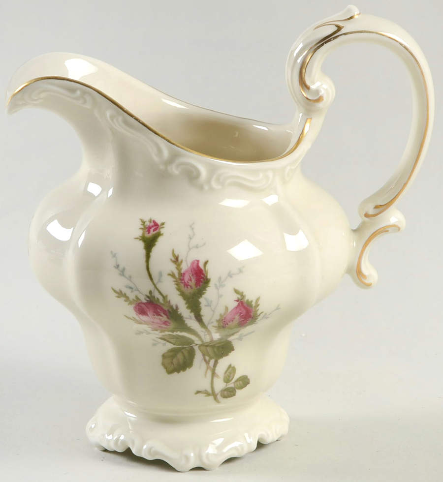 Moss Rose (Pompadour, Ivory Body, Off Center) Creamer by Rosenthal - Continental-1