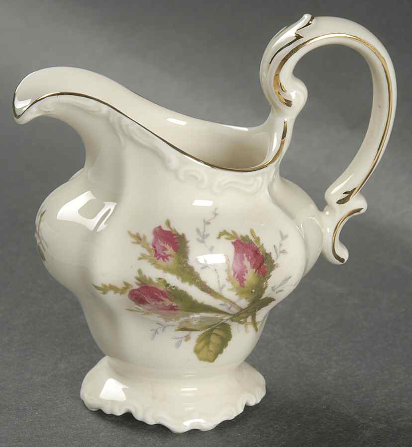 Moss Rose (Pompadour, Ivory Body, Off Center) Mini Creamer by Rosenthal - Continental-1