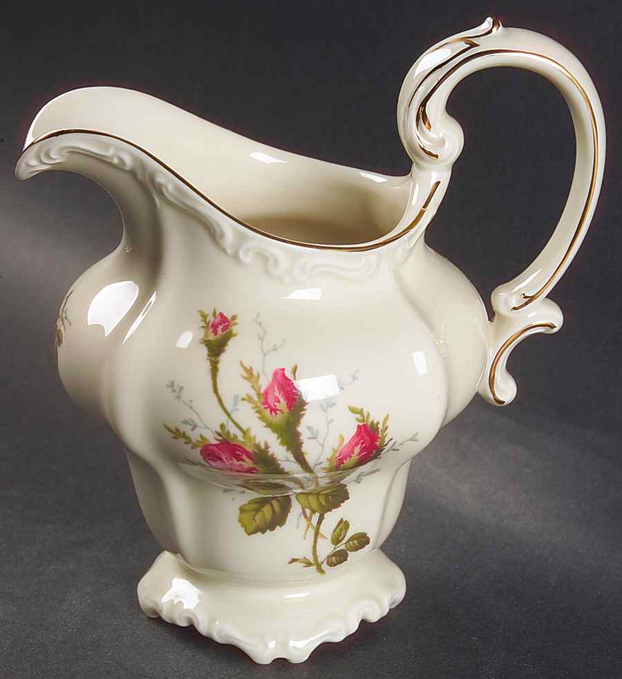 Moss Rose (Pompadour, Ivory Body, Off Center) Creamer by Rosenthal - Continental-1