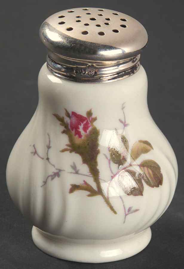 Moss Rose (Pompadour, Ivory Body, Off Center) Individual Pepper Shaker by Rosenthal - Continental-1