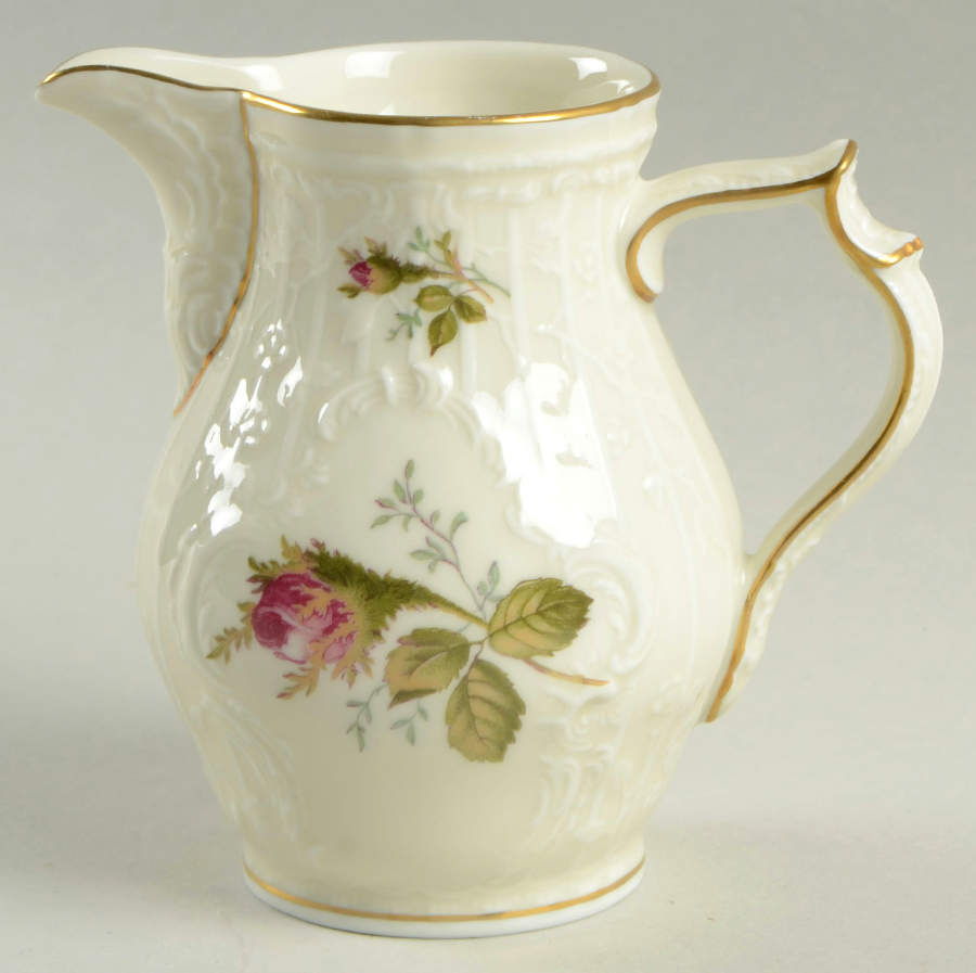 Moss Rose (Sans Souci, Ivory) Creamer by Rosenthal - Continental-1