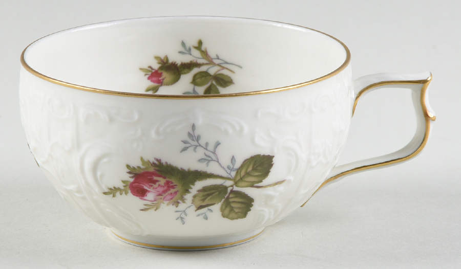 Moss Rose (Sans Souci, Ivory) Flat Cup by Rosenthal - Continental-1