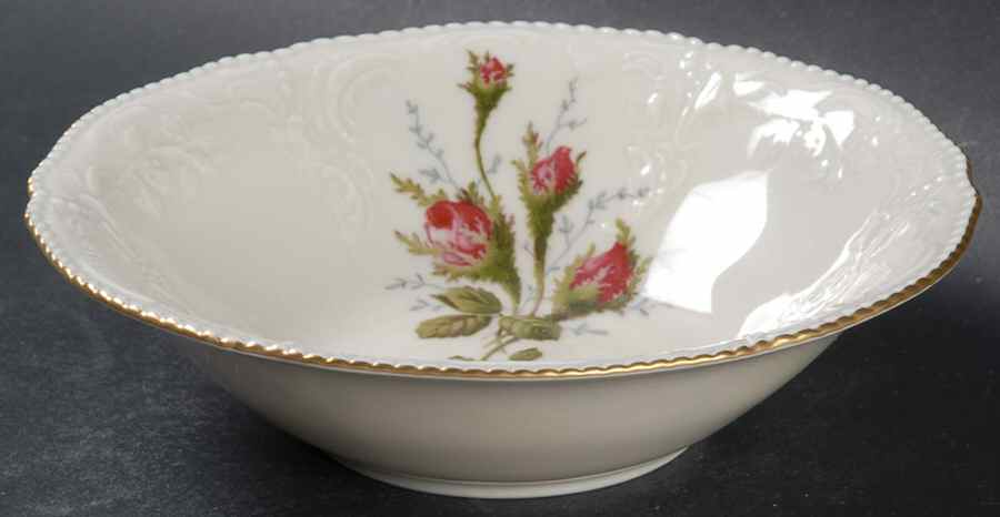 Moss Rose (Sans Souci, Ivory) Coupe Cereal Bowl by Rosenthal - Continental-1