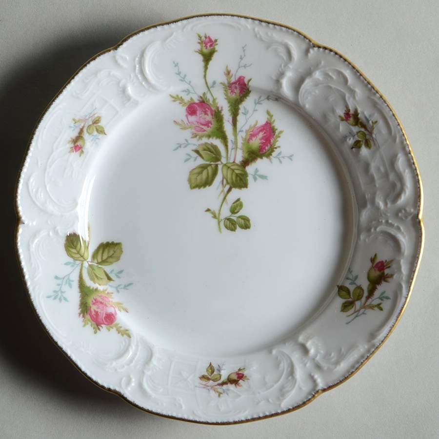 Moss Rose (Sans Souci, White) Bread & Butter Plate by Rosenthal - Continental-1