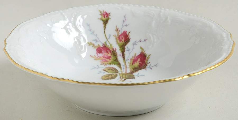 Moss Rose (Sans Souci, White) Coupe Cereal Bowl by Rosenthal - Continental-1