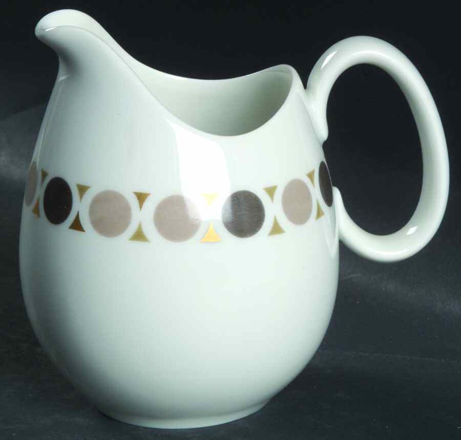 Mosaic (Black & Grey) Creamer by Rosenthal - Continental-1