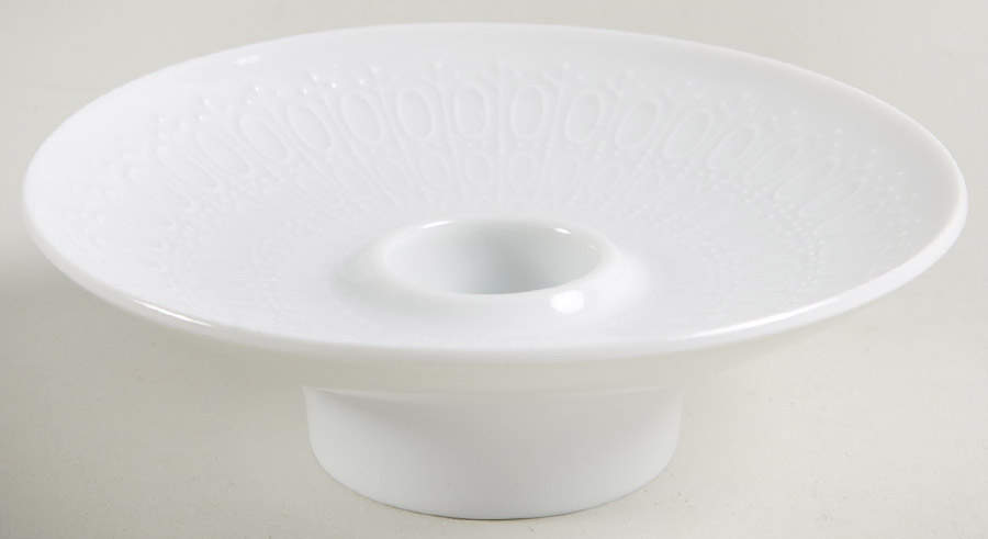 Romance (All White) Single Light Candlestick by Rosenthal - Continental-1