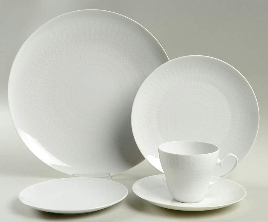 Romance (All White) 40  Piece Estate Set by Rosenthal - Continental-1