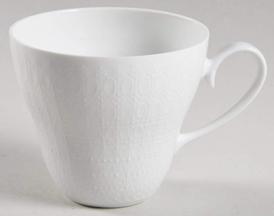 Romance (All White) Flat Cup by Rosenthal - Continental-1