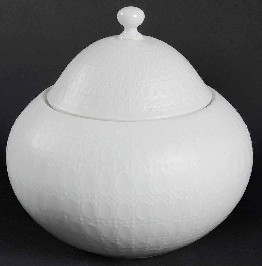 Romance (All White) Sugar Bowl & Lid by Rosenthal - Continental-1