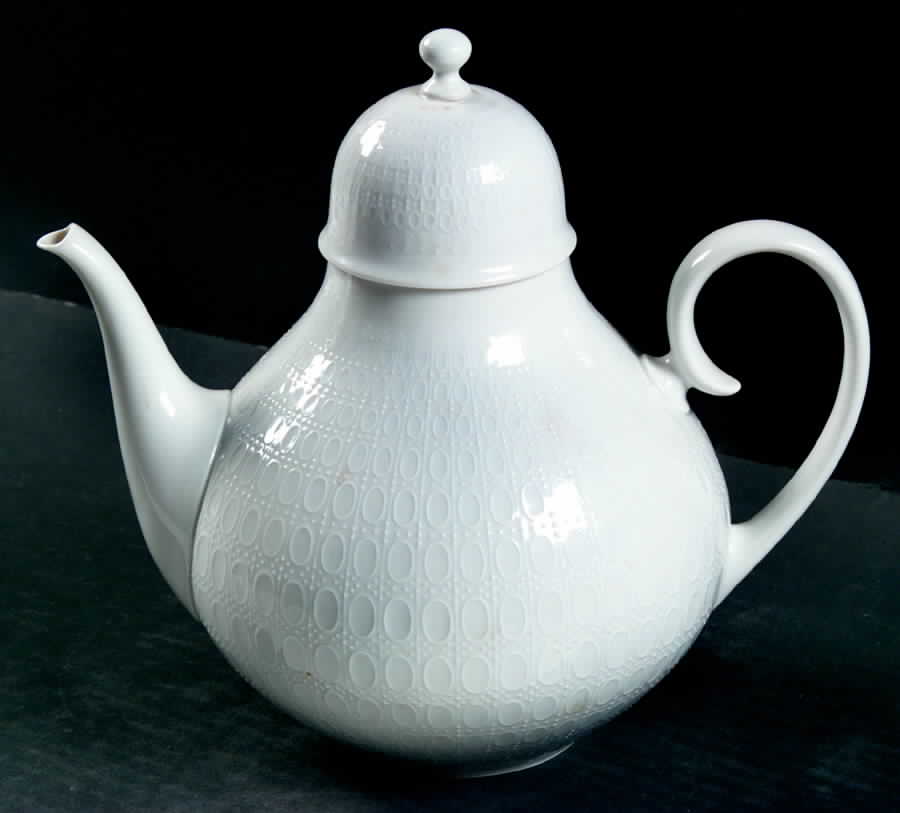 Romance (All White) Teapot & Lid by Rosenthal - Continental-1