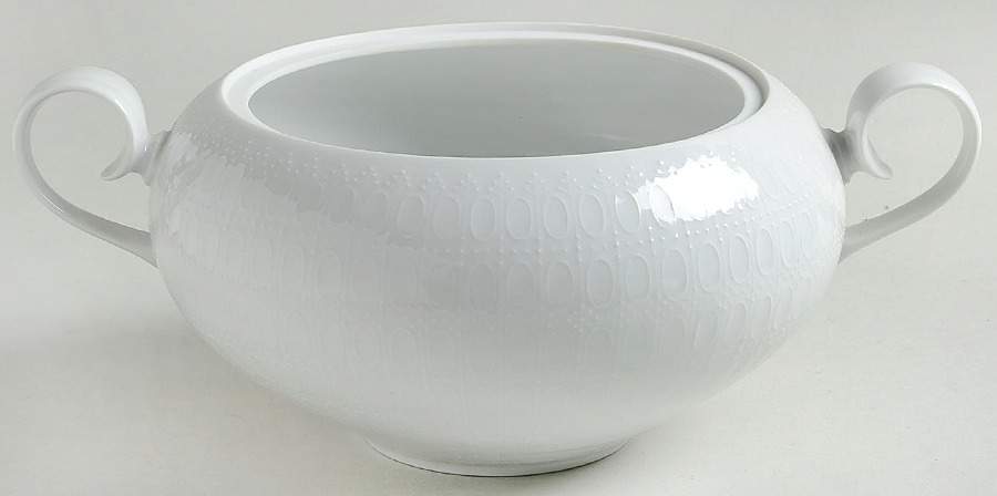 Romance (All White) Round Vegetable No Lid by Rosenthal - Continental-1
