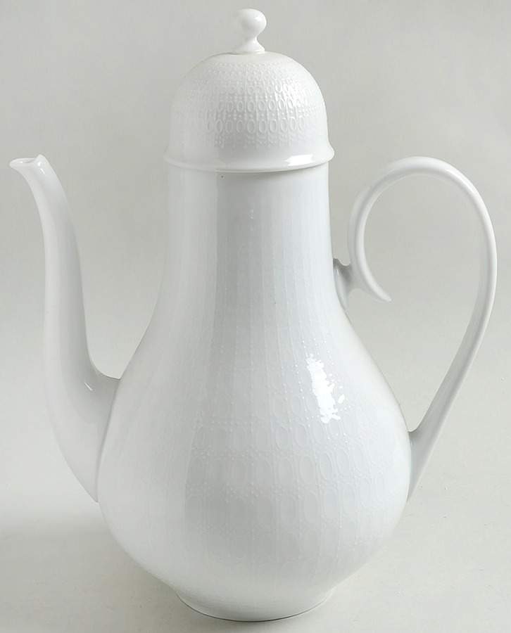 Romance (All White) Coffee Pot & Lid by Rosenthal - Continental-1
