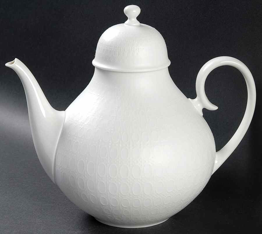 Romance (All White) Teapot & Lid by Rosenthal - Continental-1