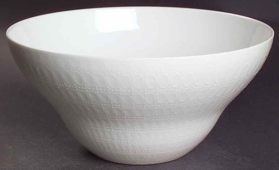Romance (All White) 7" Round Vegetable Bowl by Rosenthal - Continental-1