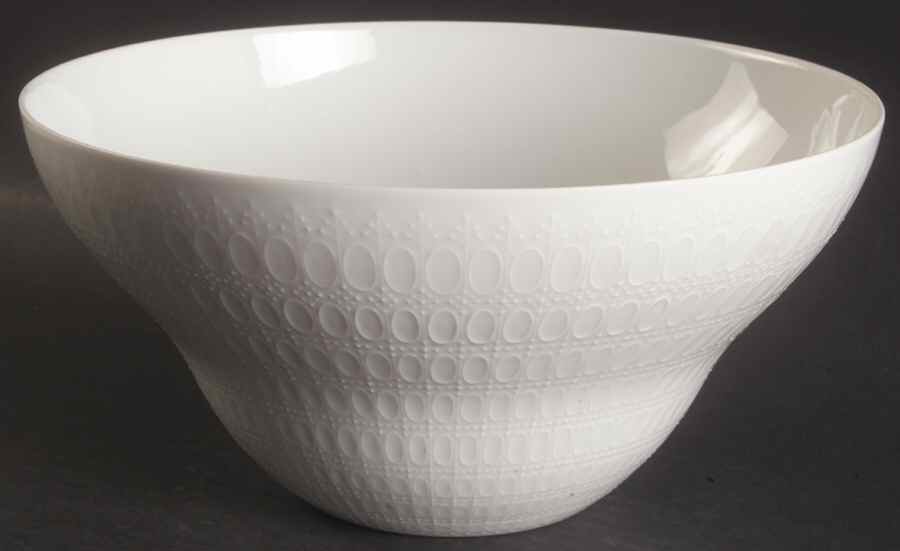 Romance (All White) 9" Round Vegetable Bowl by Rosenthal - Continental-1